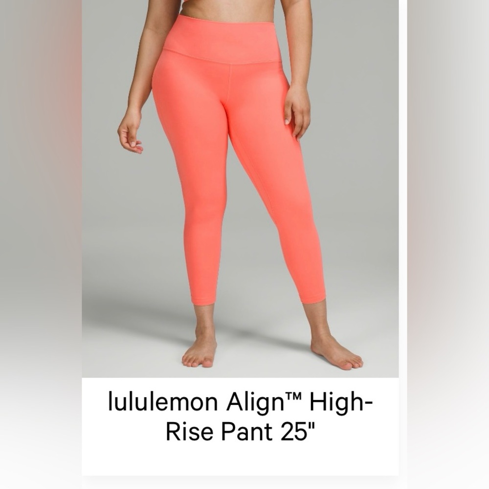 Lululemon Align Leggings | Size 10 | Raspberry Cream ✨ Sweet but Spicy